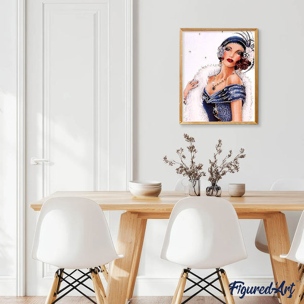 Diamond Painting - Elegant Woman