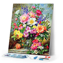Load image into Gallery viewer, Diamond Painting - A bouquet of multi-color flowers