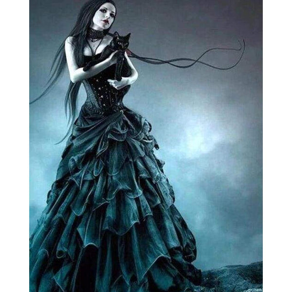Diamond Painting - Woman in Black