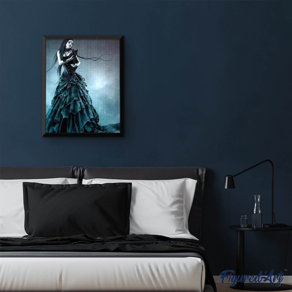 Diamond Painting - Woman in Black