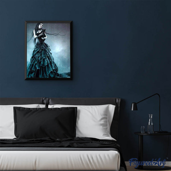 Diamond Painting - Woman in Black
