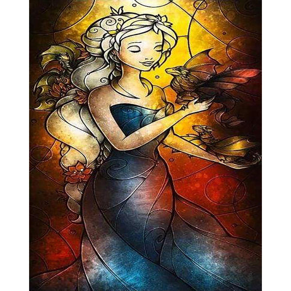 Diamond Painting - Women Stained Glass