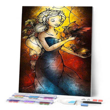 Load image into Gallery viewer, Diamond Painting - Women Stained Glass