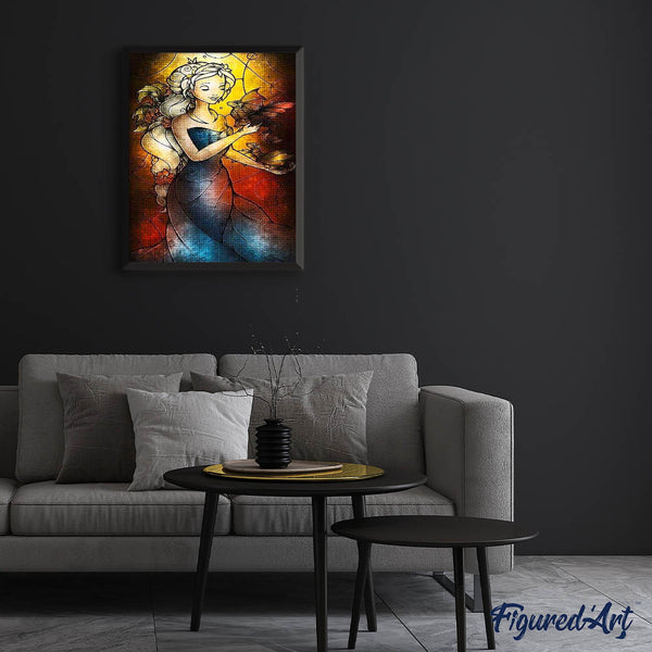 Diamond Painting - Women Stained Glass