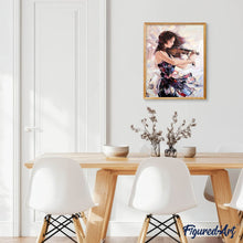 Load image into Gallery viewer, Diamond Painting - Violinist