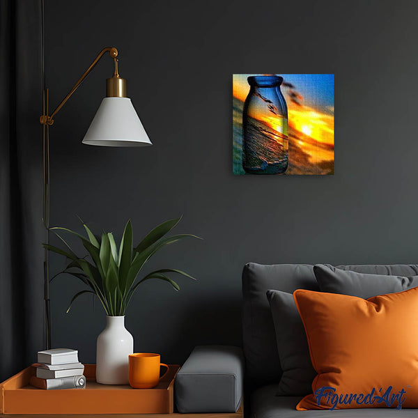 Diamond Painting - Reflections in a Bottle