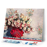 Diamond Painting - Red vase and flowers