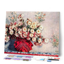 Load image into Gallery viewer, Diamond Painting - Red vase and flowers