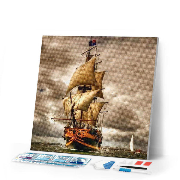 Diamond Painting | Diamond Painting - Ship | Diamond Painting Ships ships | FiguredArt