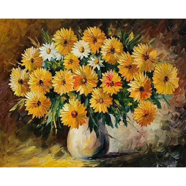 Diamond Painting - Bouquet of Yellow flowers