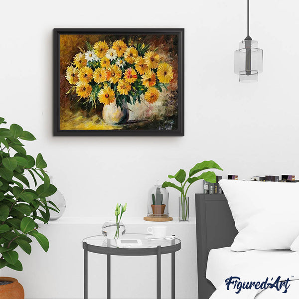 Diamond Painting - Bouquet of Yellow flowers