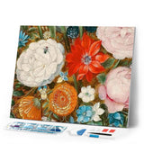 Diamond Painting | Diamond Painting - Flower and Insect | Diamond Painting Flowers flowers | FiguredArt