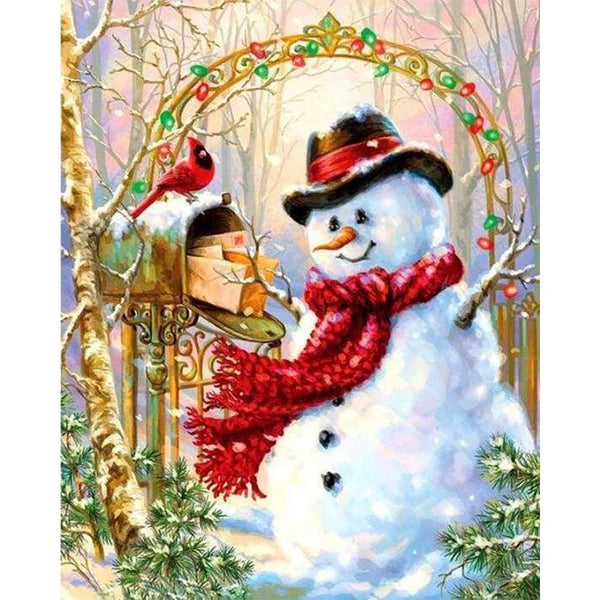 Diamond Painting - Snowman