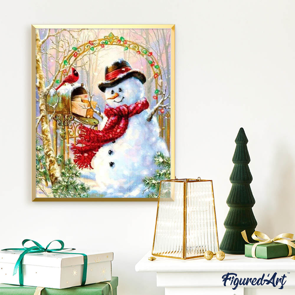 Diamond Painting - Snowman