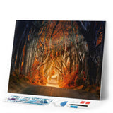 Diamond Painting - Forest road