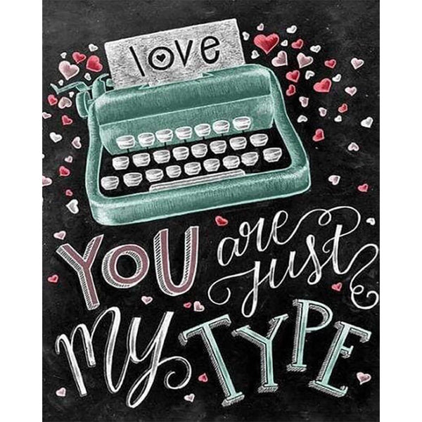 Diamond Painting - Typewriter