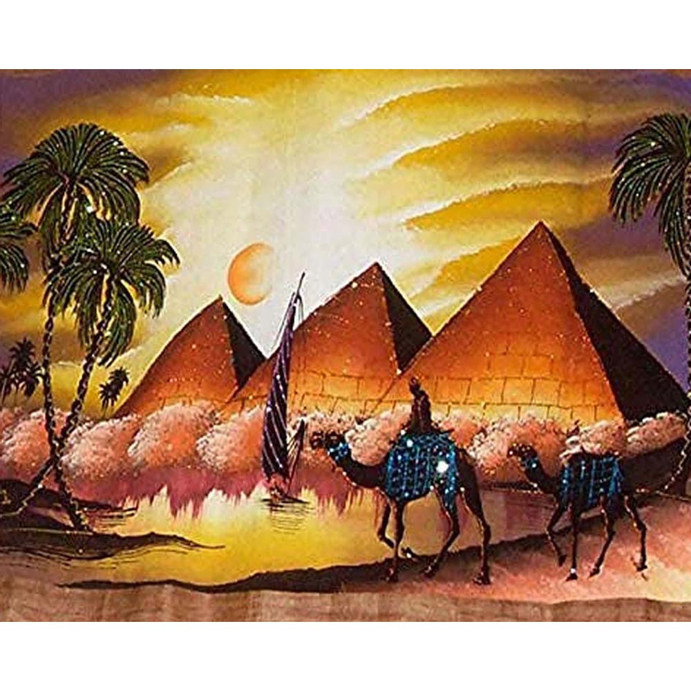 Diamond Painting - The pyramids
