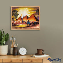 Load image into Gallery viewer, Diamond Painting - The pyramids