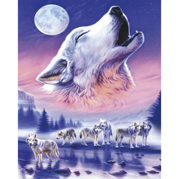 Diamond Painting - Wolf spirit
