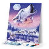 Diamond Painting - Wolf spirit