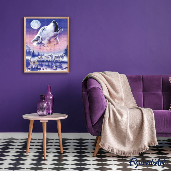 Diamond Painting - Wolf spirit