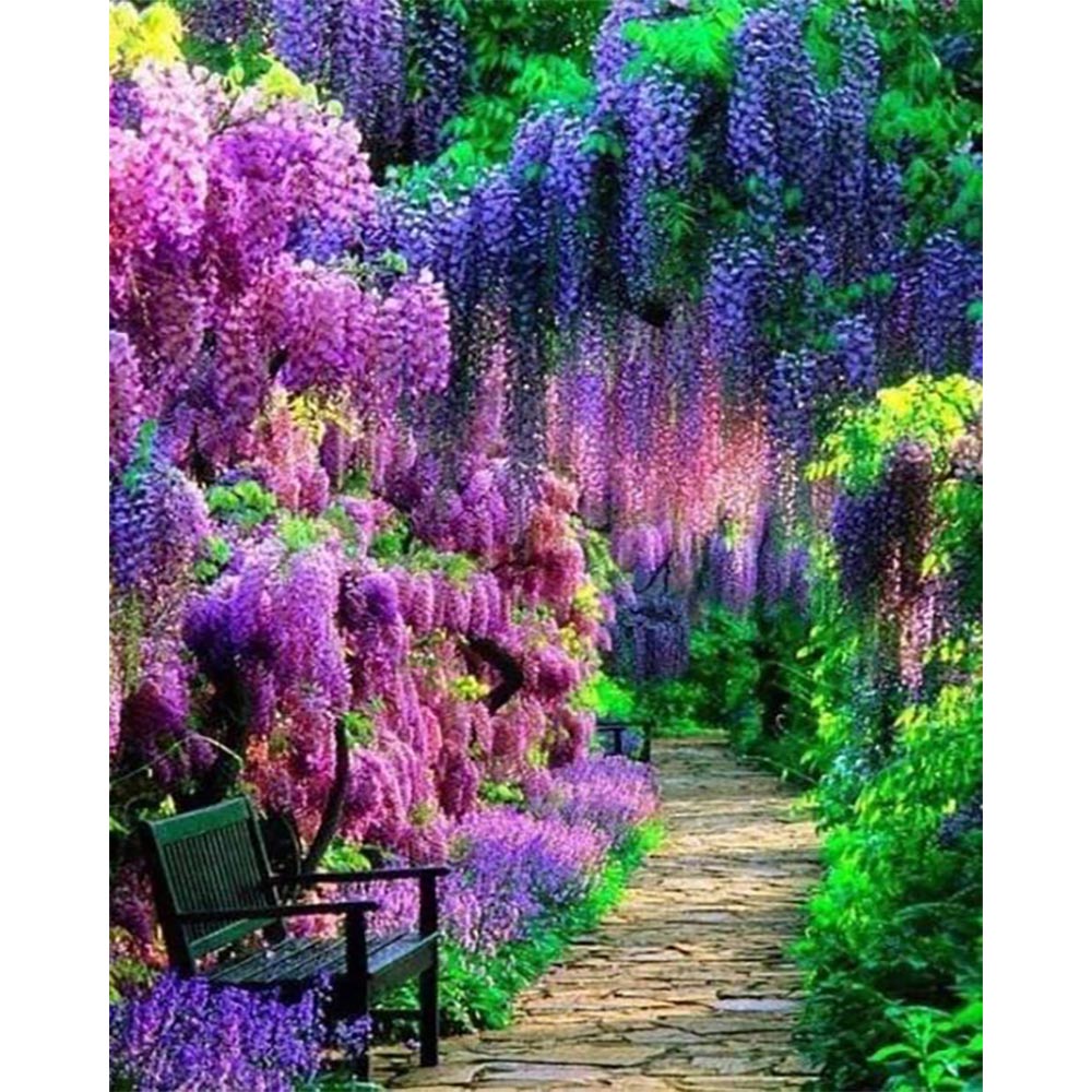 Diamond Painting - Wisteria Flower