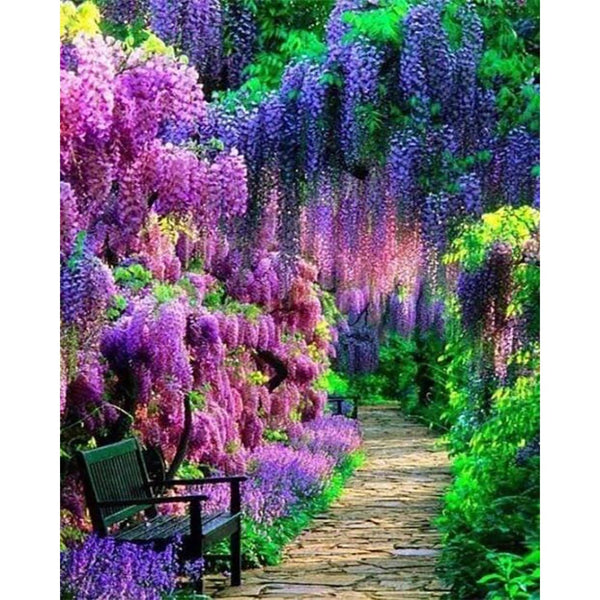 Diamond Painting - Wisteria Flower