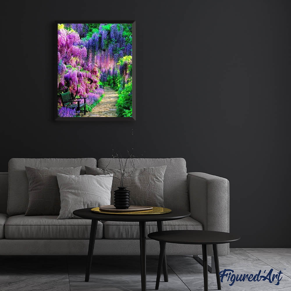 Diamond Painting - Wisteria Flower