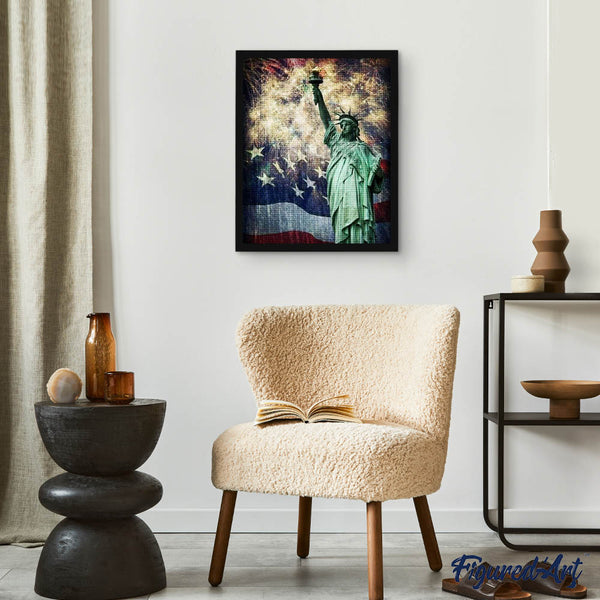 Diamond Painting - Statue of Liberty