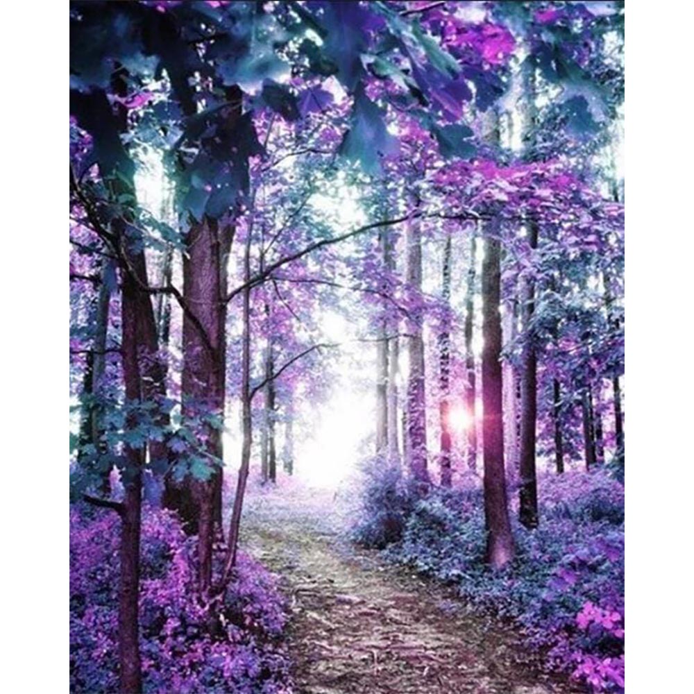 Diamond Painting - Colorful Forest