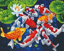 Load image into Gallery viewer, Diamond Painting - Japanese Koi carp