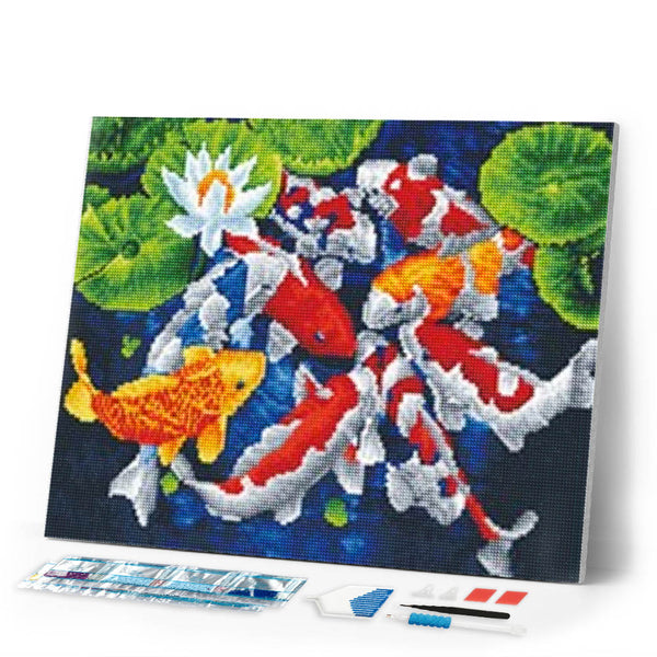 Diamond Painting - Japanese Koi carp