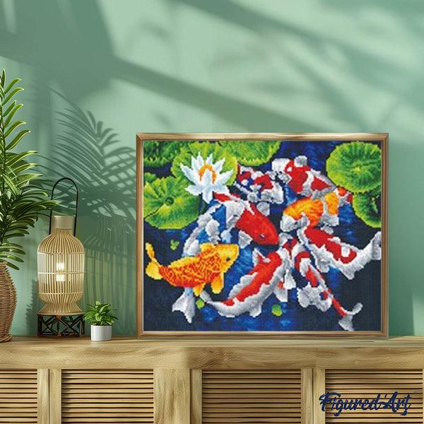 Diamond Painting - Japanese Koi carp