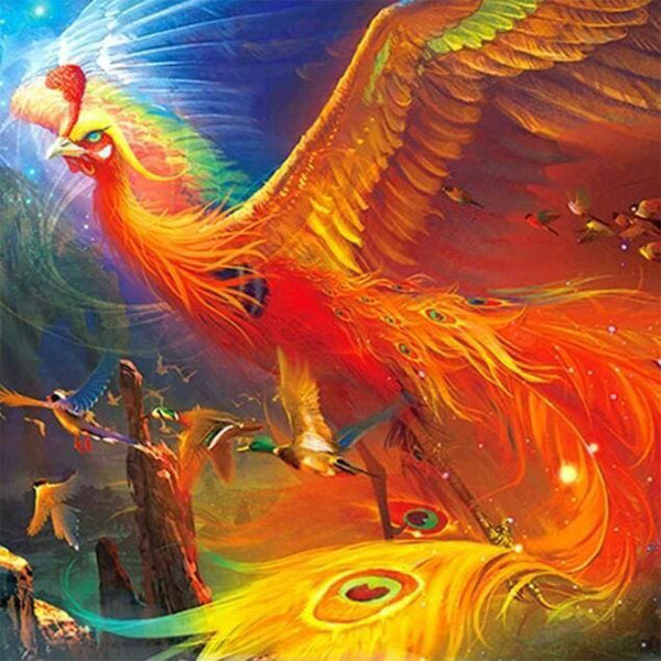 Diamond Painting - Fairy Bird