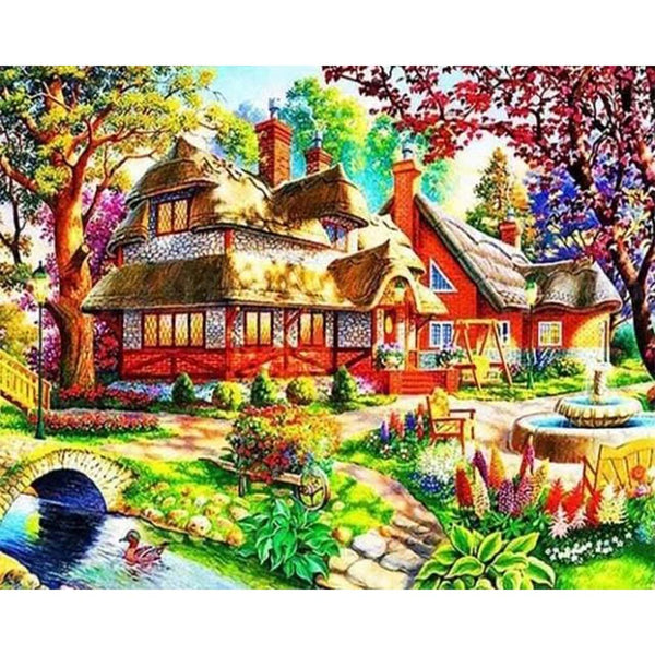 Diamond Painting - Peaceful House