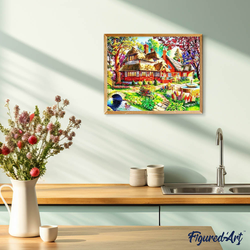 Diamond Painting - Peaceful House