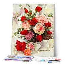 Load image into Gallery viewer, Diamond Painting - Pretty Roses