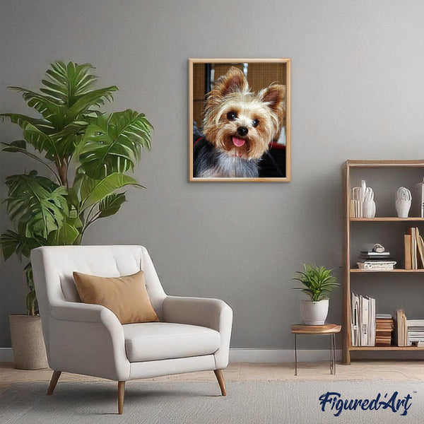 Diamond Painting - Cute little dog