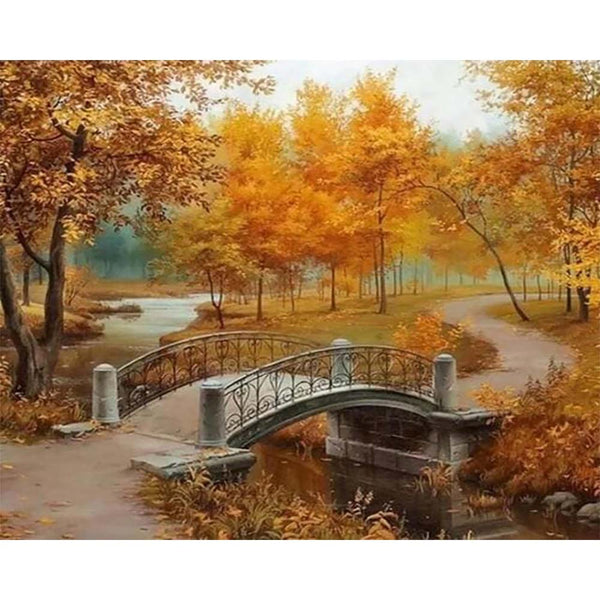 Diamond Painting - Autumn Landscape