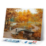 Diamond Painting | Diamond Painting - Autumn Landscape | Diamond Painting Landscapes landscapes | FiguredArt