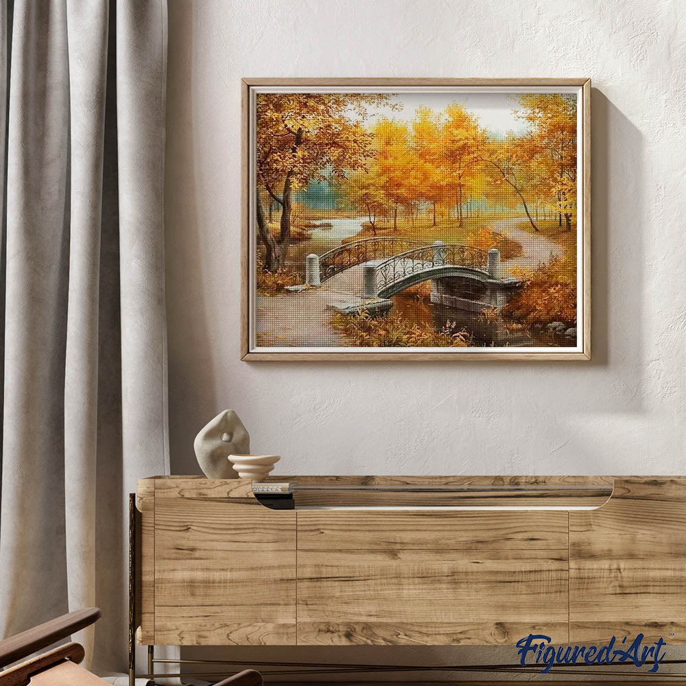 Diamond Painting - Autumn Landscape