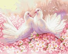 Load image into Gallery viewer, Diamond Painting - Couple of Doves