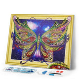 Diamond Painting | Diamond Painting - Butterfly Kashmir | animals butterflies Diamond Painting Animals | FiguredArt