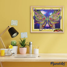 Load image into Gallery viewer, Diamond Painting - Butterfly Kashmir