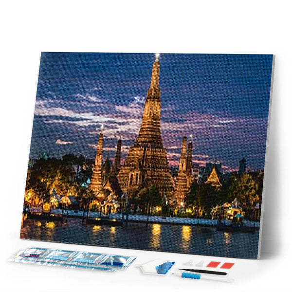 Diamond Painting - Temple in Asia