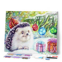 Load image into Gallery viewer, Diamond Painting - Hedgehog and Gifts