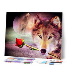 Load image into Gallery viewer, Diamond Painting - Romantic Wolf