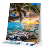 Diamond Painting - The paradise by the sea