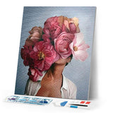 Diamond Painting - Flower Woman