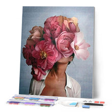 Load image into Gallery viewer, Diamond Painting - Flower Woman